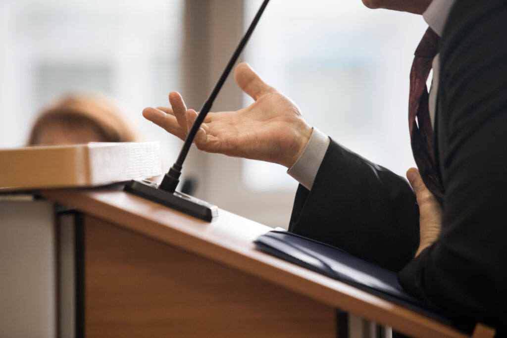 Man Testifies