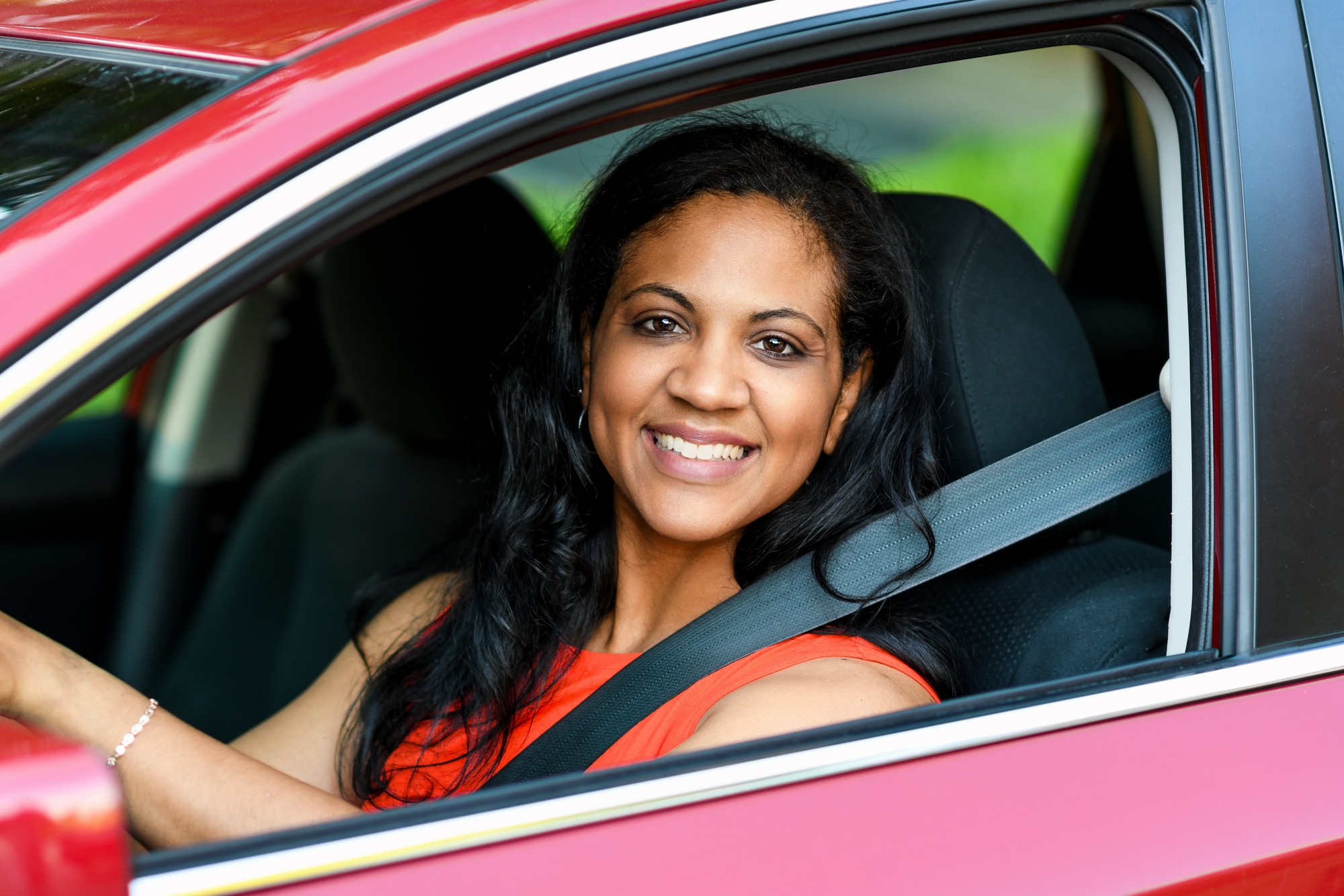 Woman Smiling